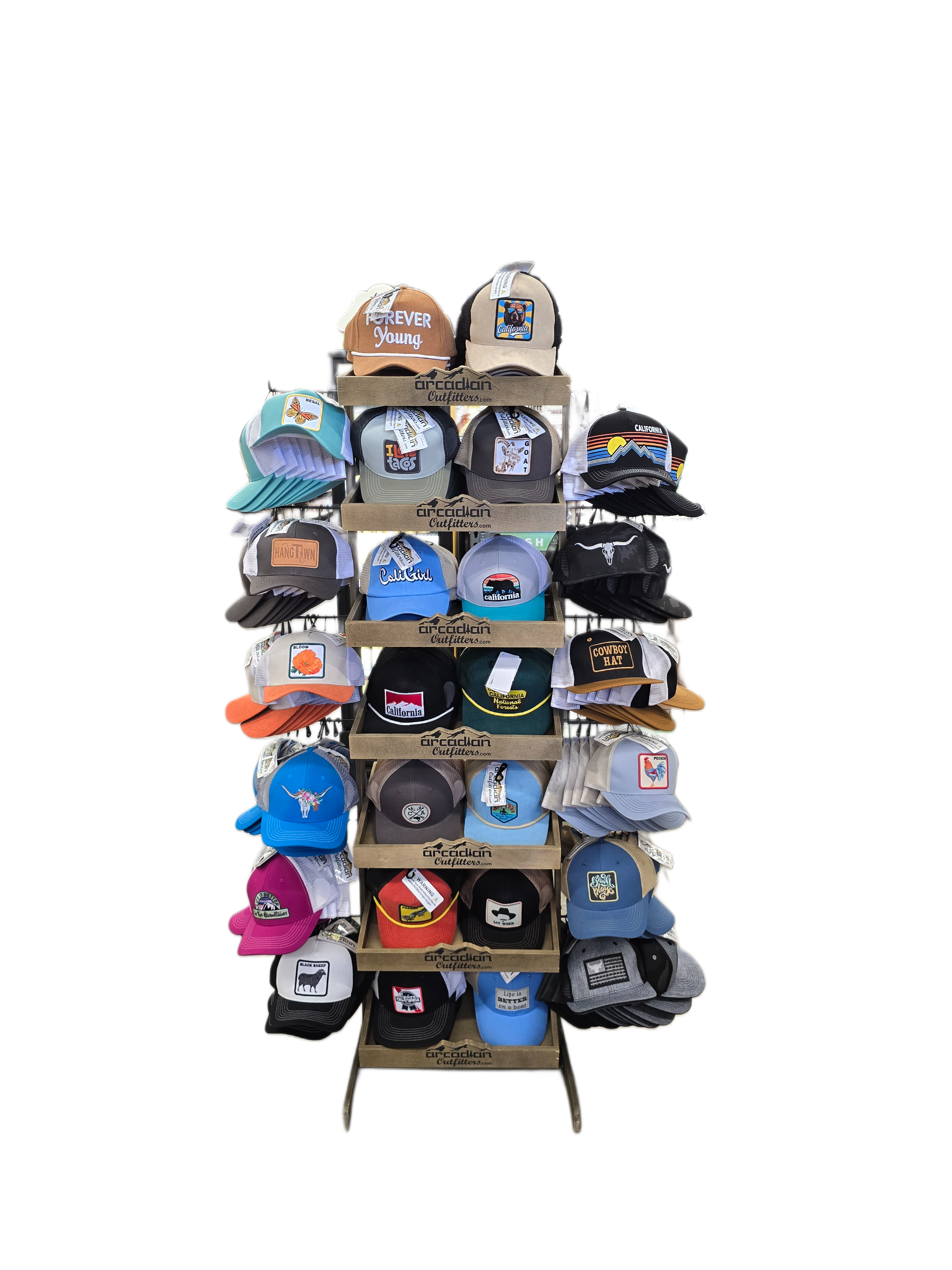Arcadian Hat Floor Display