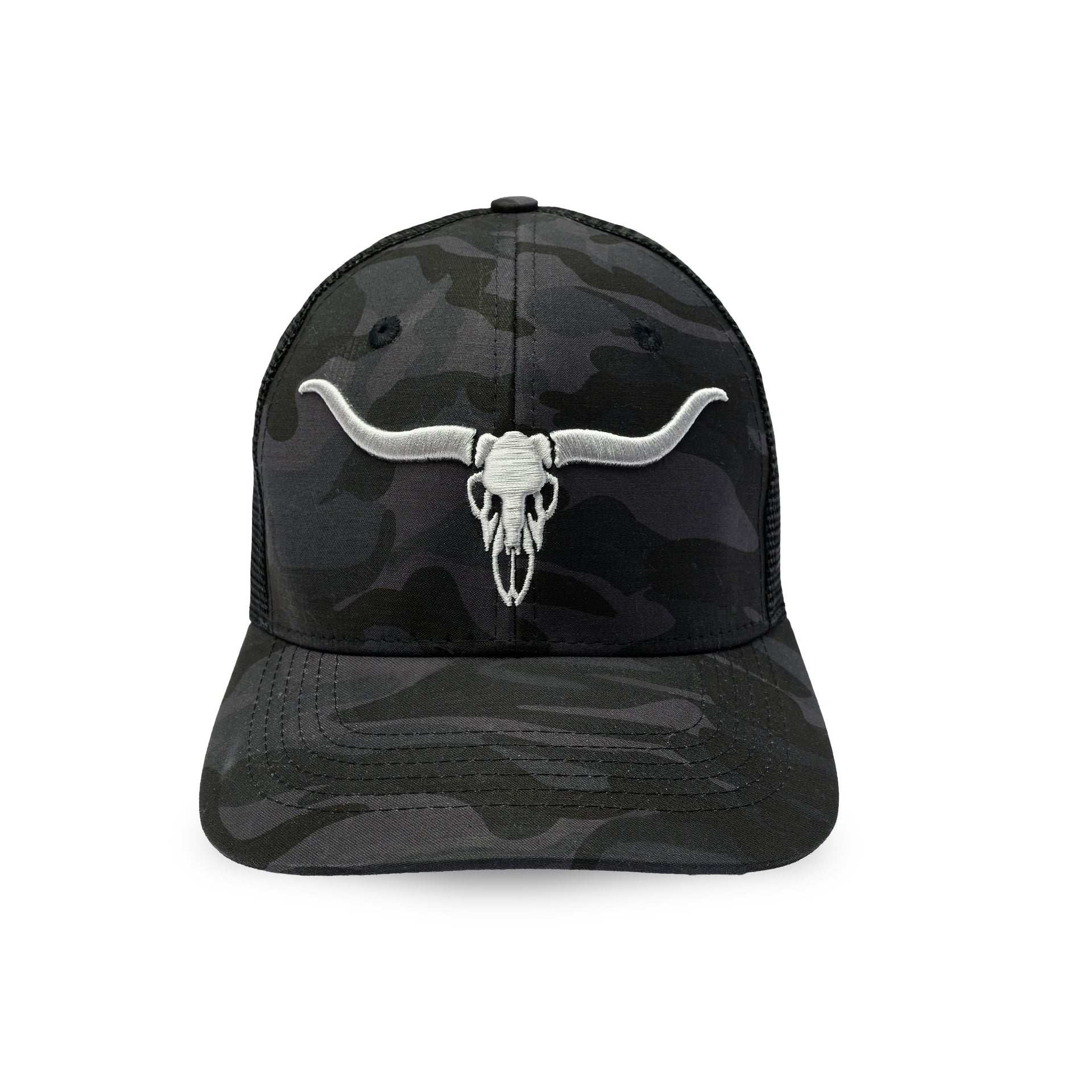 CA 3D LongHorn-Camo Black - 1FRONT