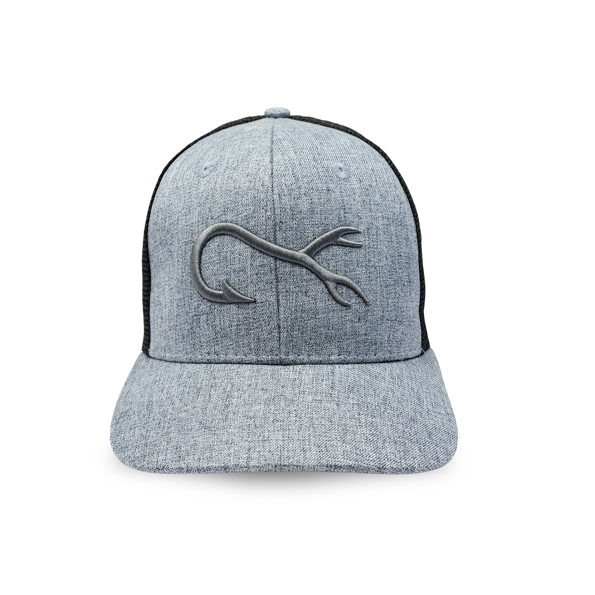 Hook and Horn Heather-Black - 1FRONT