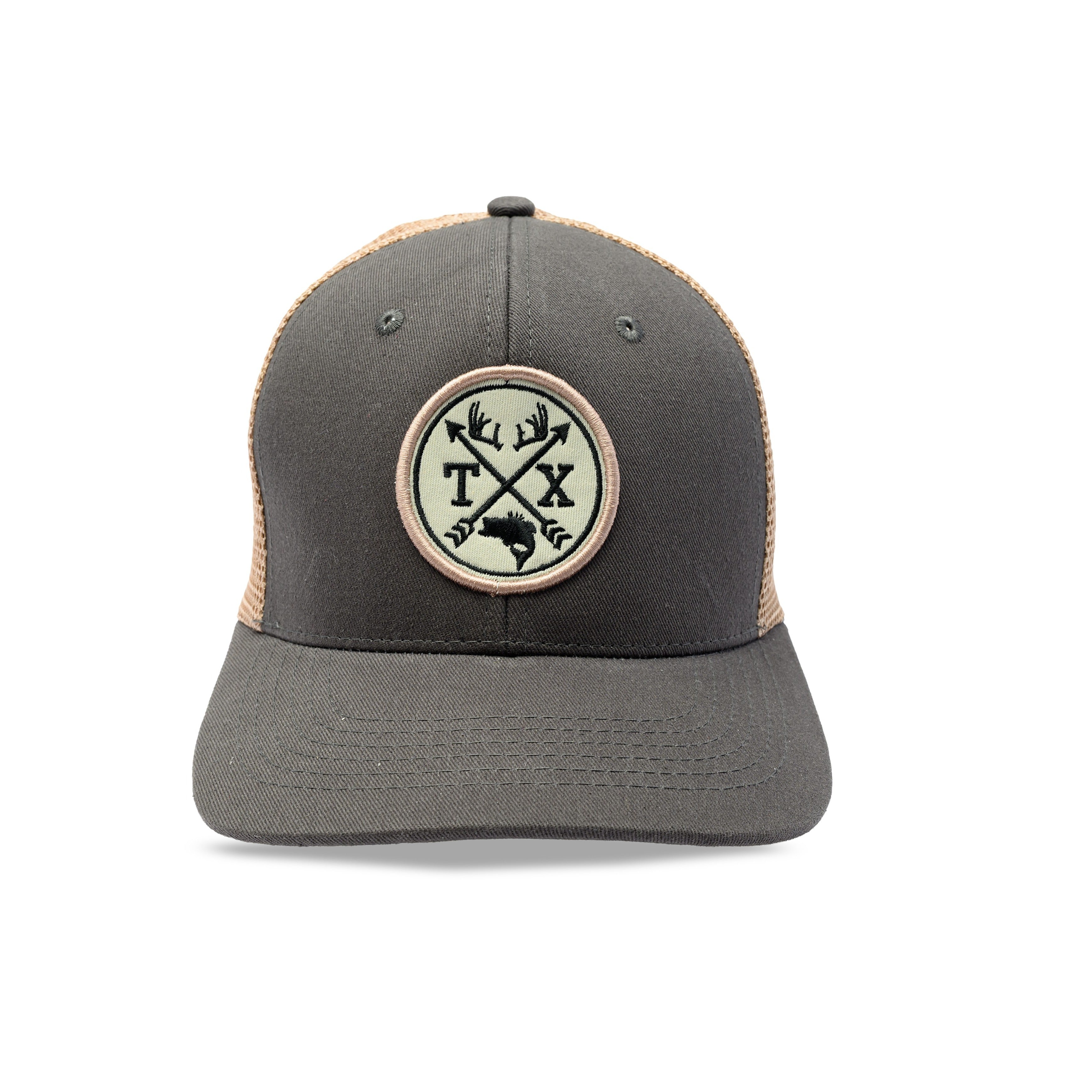 TX ARROWS Charcoal - Lt. Brn - 1FRONT