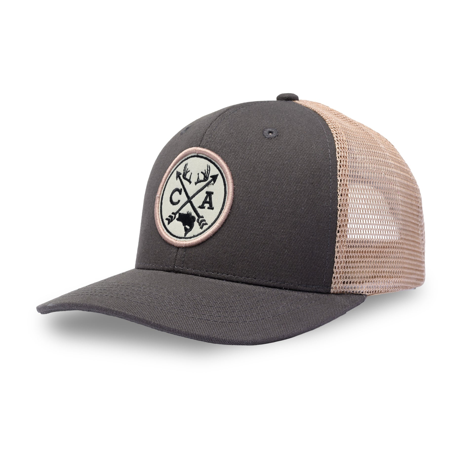 CA Arrows Char-Brown - 2PATCH