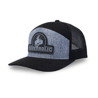Rodeoholic Heather-Black - 2PATCH