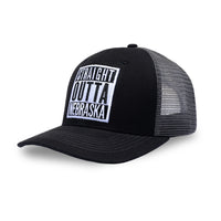 NE Straight Outta Black/Char - 2PATCH