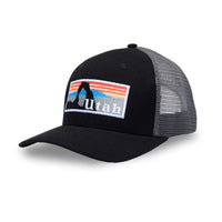UT Arch Black-Charcoal - 2PATCH