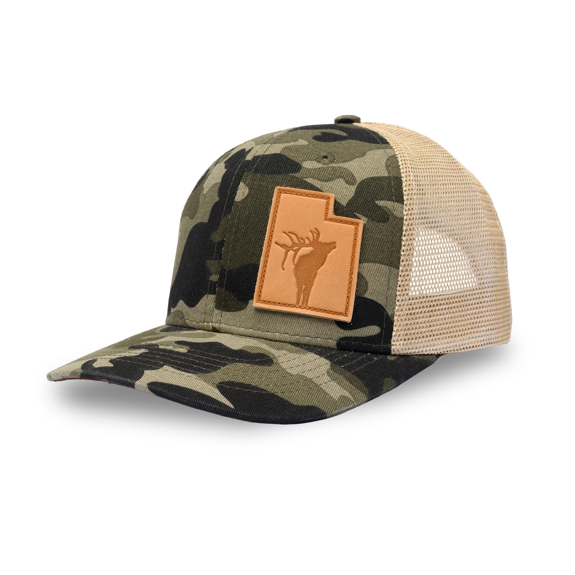 UT Elk Camo-Tan - 2PATCH