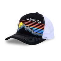 WA Skyline Black-White - 2PATCH