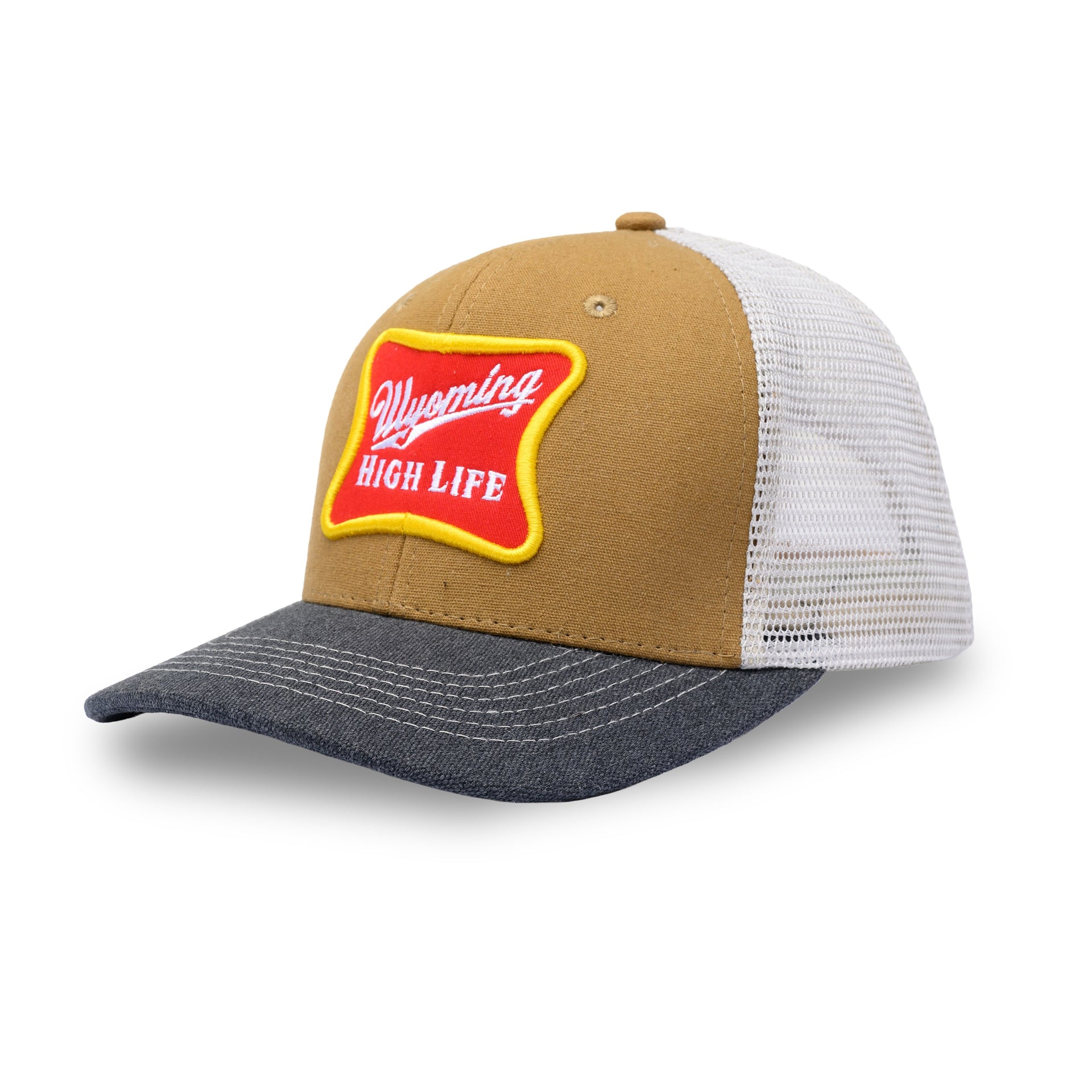 WY High Life Brown-Charcoal-Cream - 2PATCH