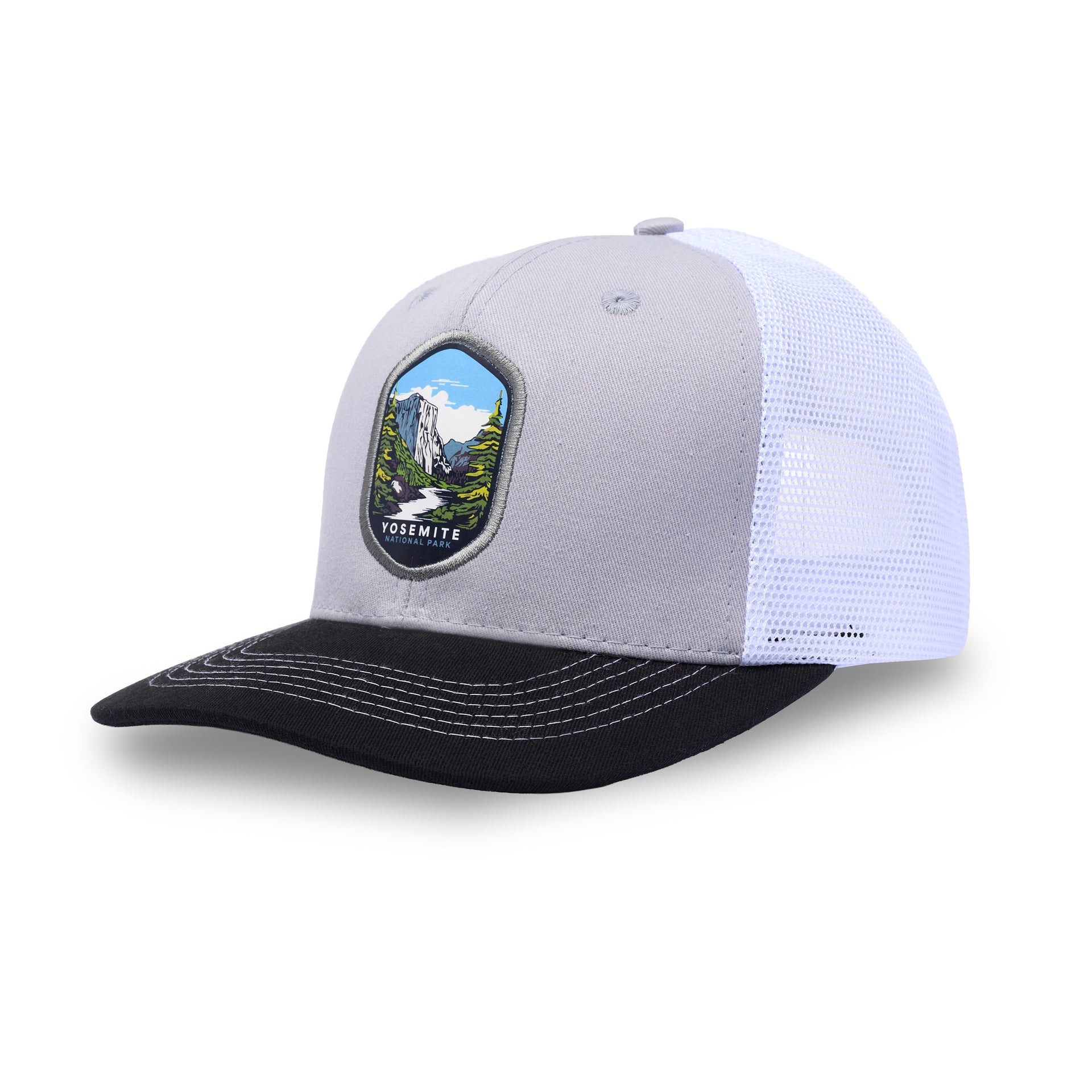 CA Yosemite White/Black - 2PATCH