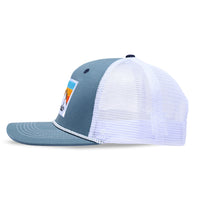 CO Peak Hat Blue/White - 3SIDE