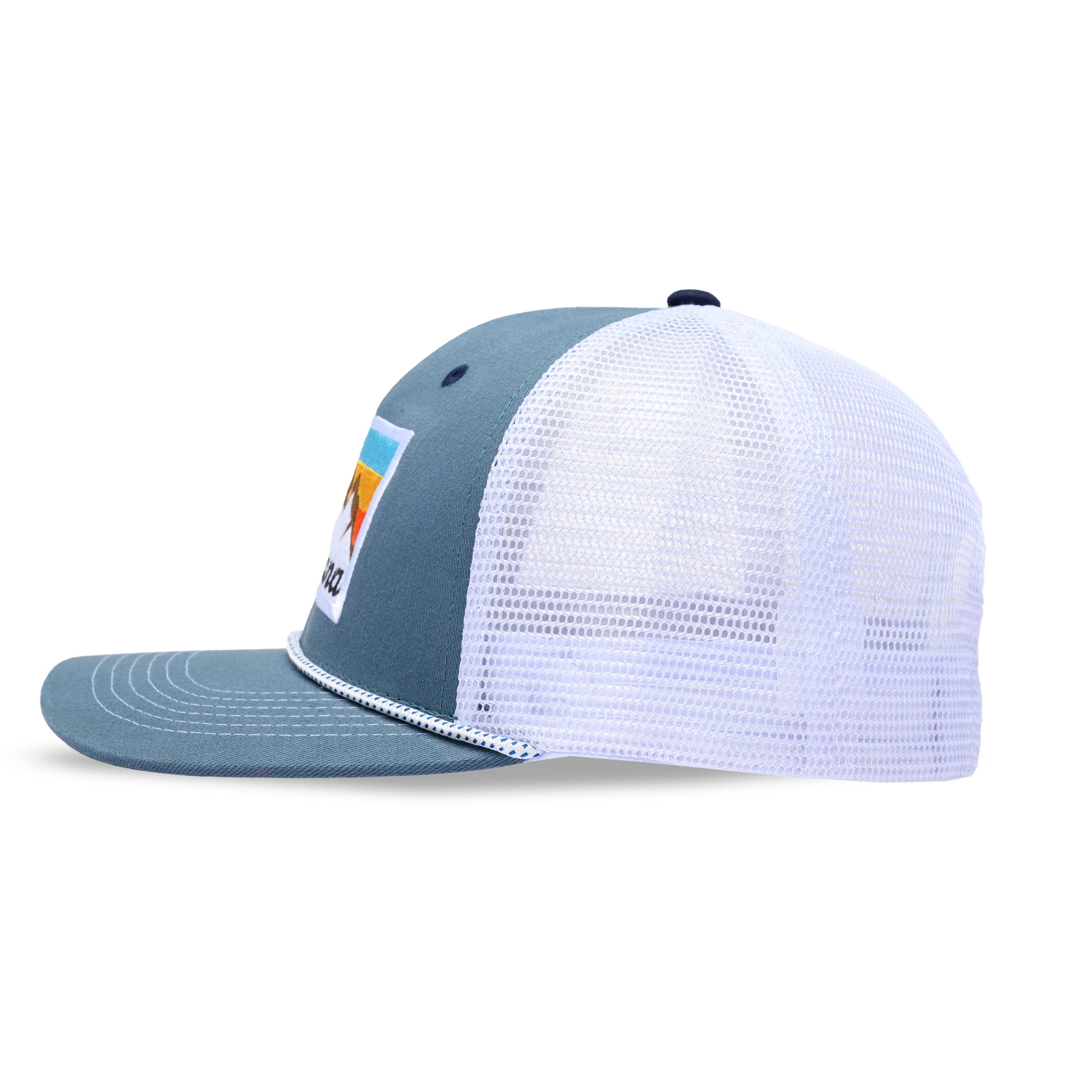 MT Peak Hat Blue/White - 3SIDE