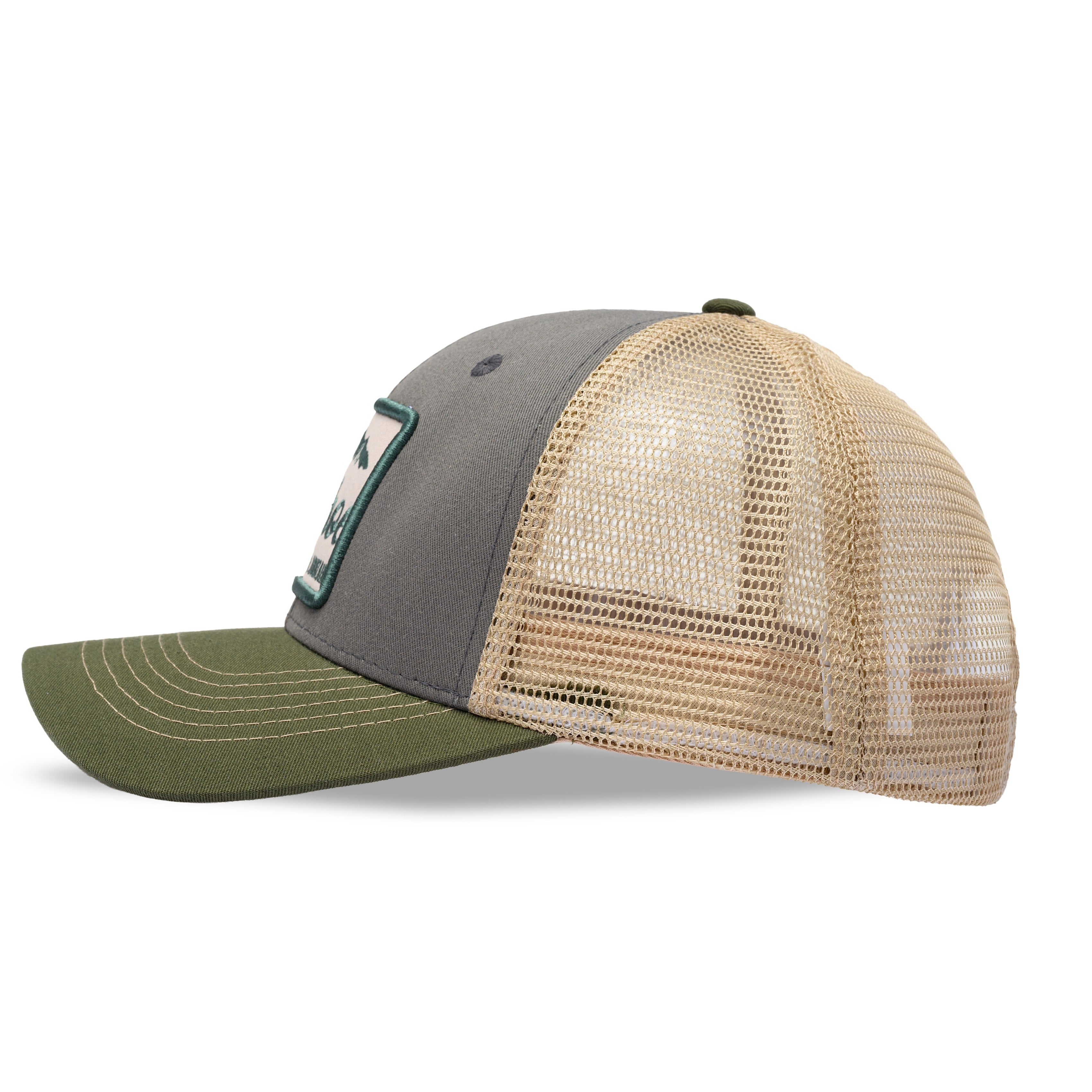 CA Lake Tahoe Olive/Grey - 3SIDE