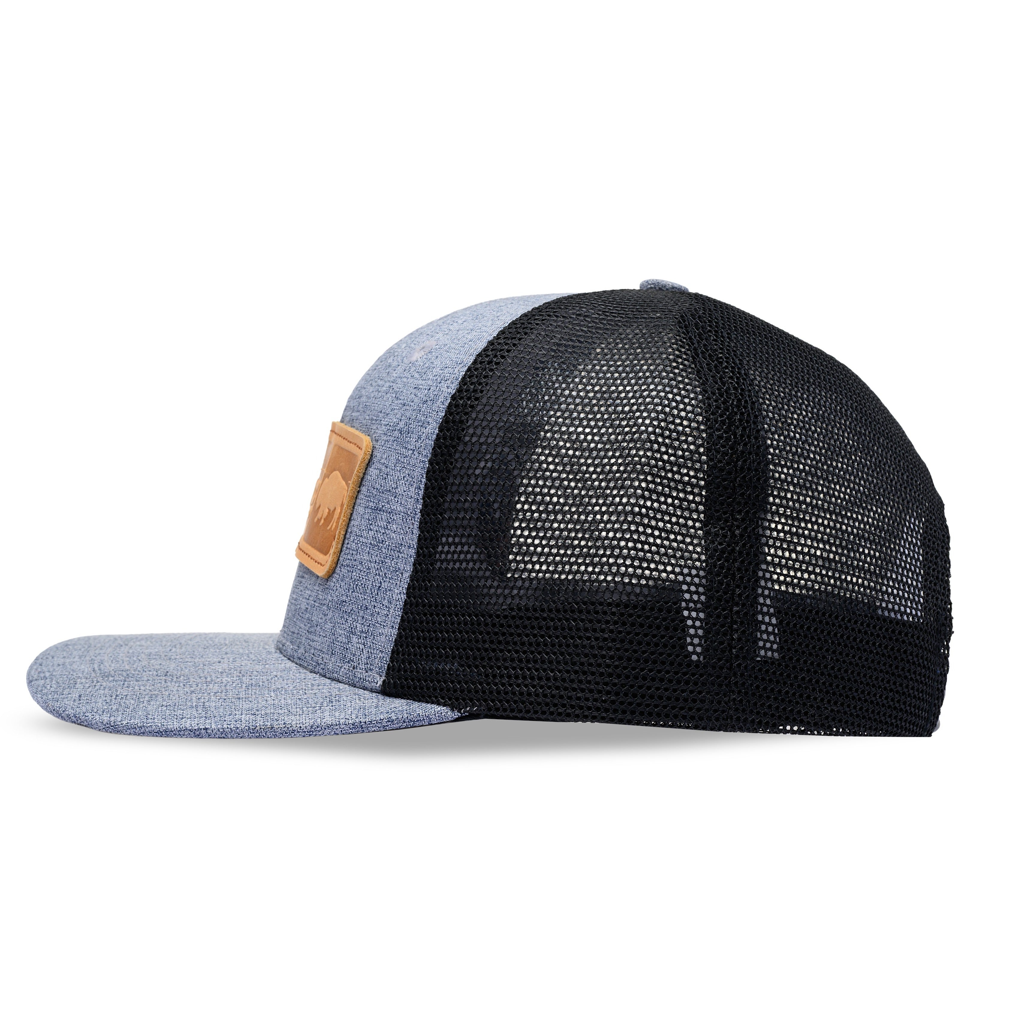 WY Bison Heather-Black - 3SIDE