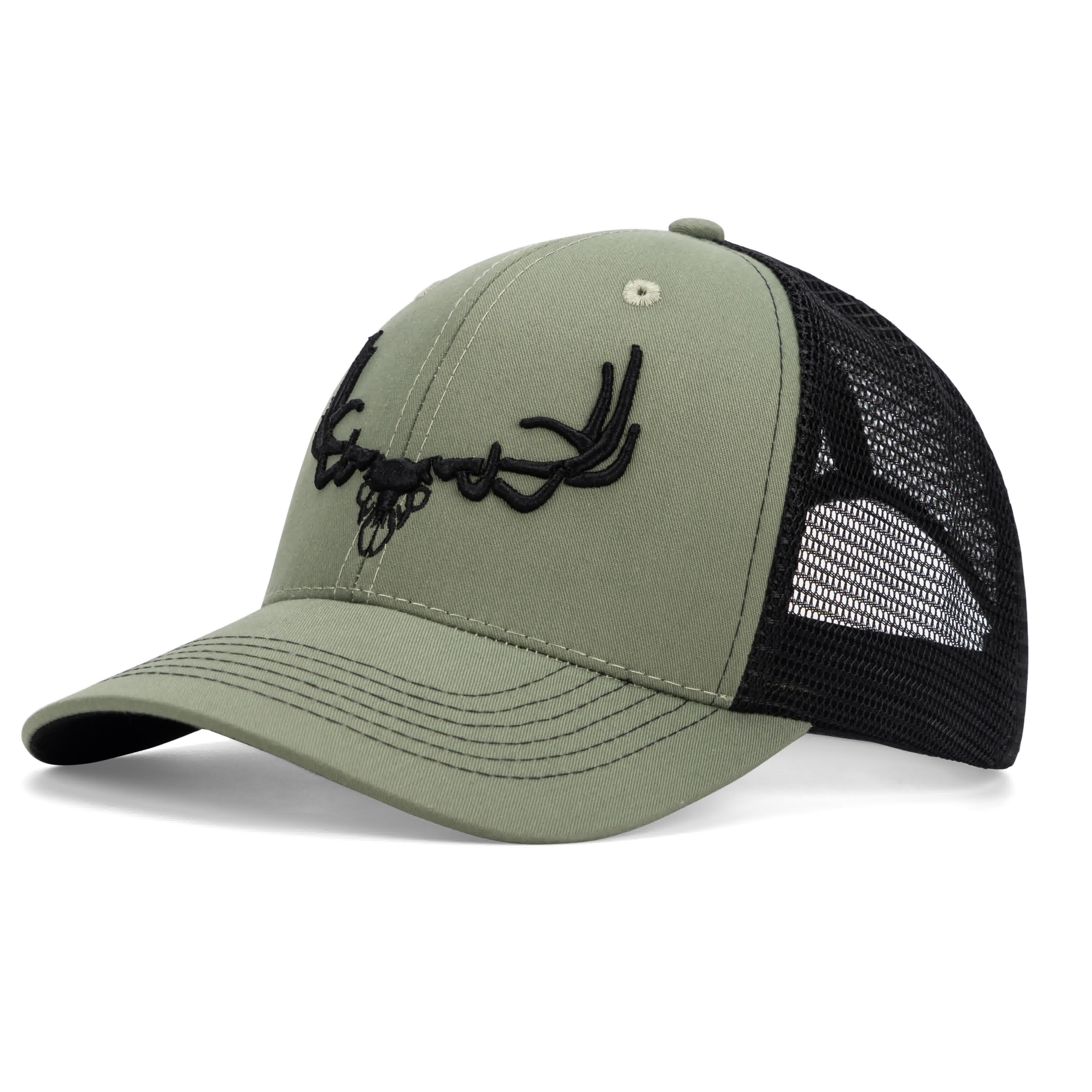 3D ELK Olive - Black