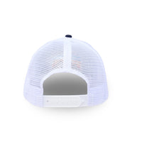 MT Peak Hat Blue/White - 4BACK