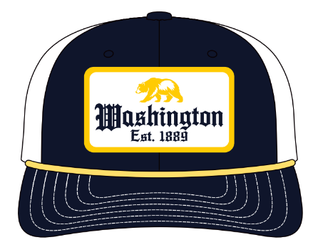 WA EST-Navy-White Mesh