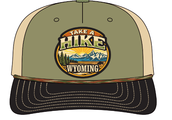 WY Take a Hike-Olive-Black-Khaki Mesh