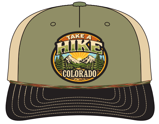 CO Take a Hike-Olive-Black-Khaki Mesh
