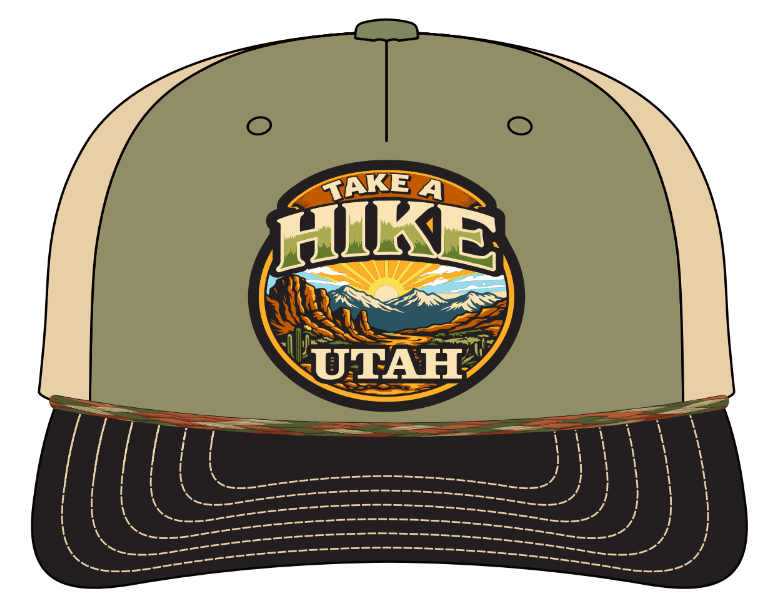 UT Take a Hike-Olive-Black-Khaki Mesh