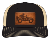 ATV BIGFOOT-Black-khaki mesh