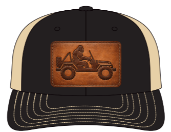 ATV BIGFOOT-Black-khaki mesh