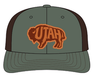 UT BISON-DK Green-Brown mesh