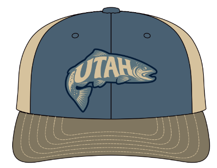 UT TROUT-Blue-Olive-Khaki Mesh