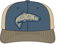 NP Yellowstone TROUT-Blue-Olive-Khaki Mesh