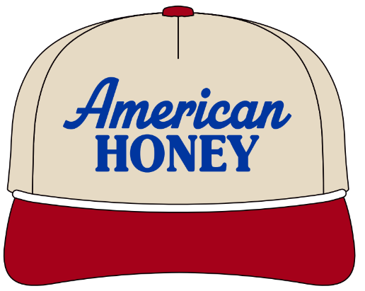 American Honey-Cream-Red
