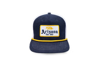 AZ-EST-Navy-White Mesh - front