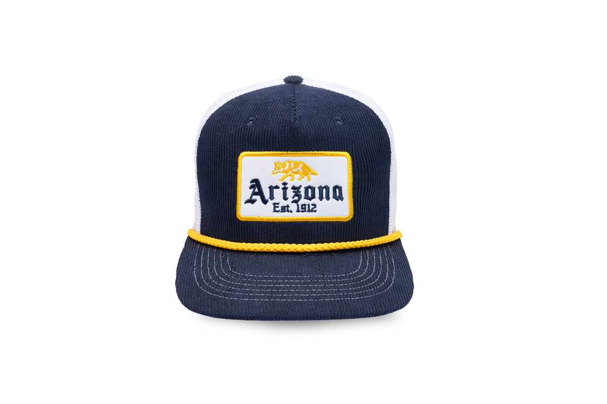 AZ-EST-Navy-White Mesh - front