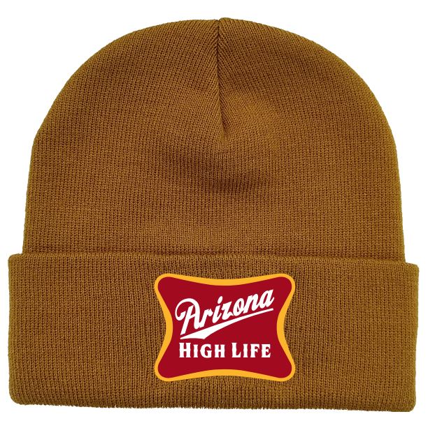AZ High Life Gold Beanie