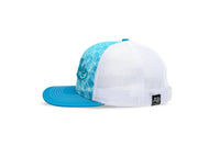 BEAR LAKE-SUB-TURQUOISE-WHITE MESH - side
