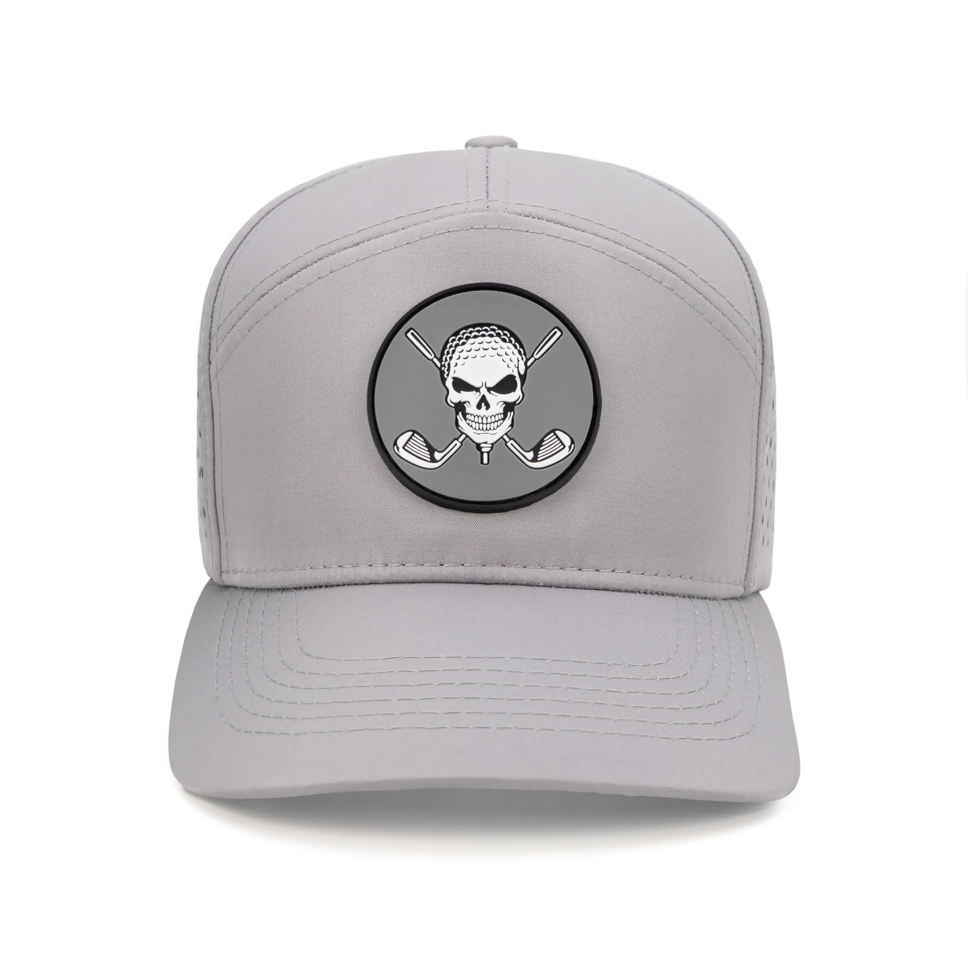 CA Golf Skull Grey/Grey Laser