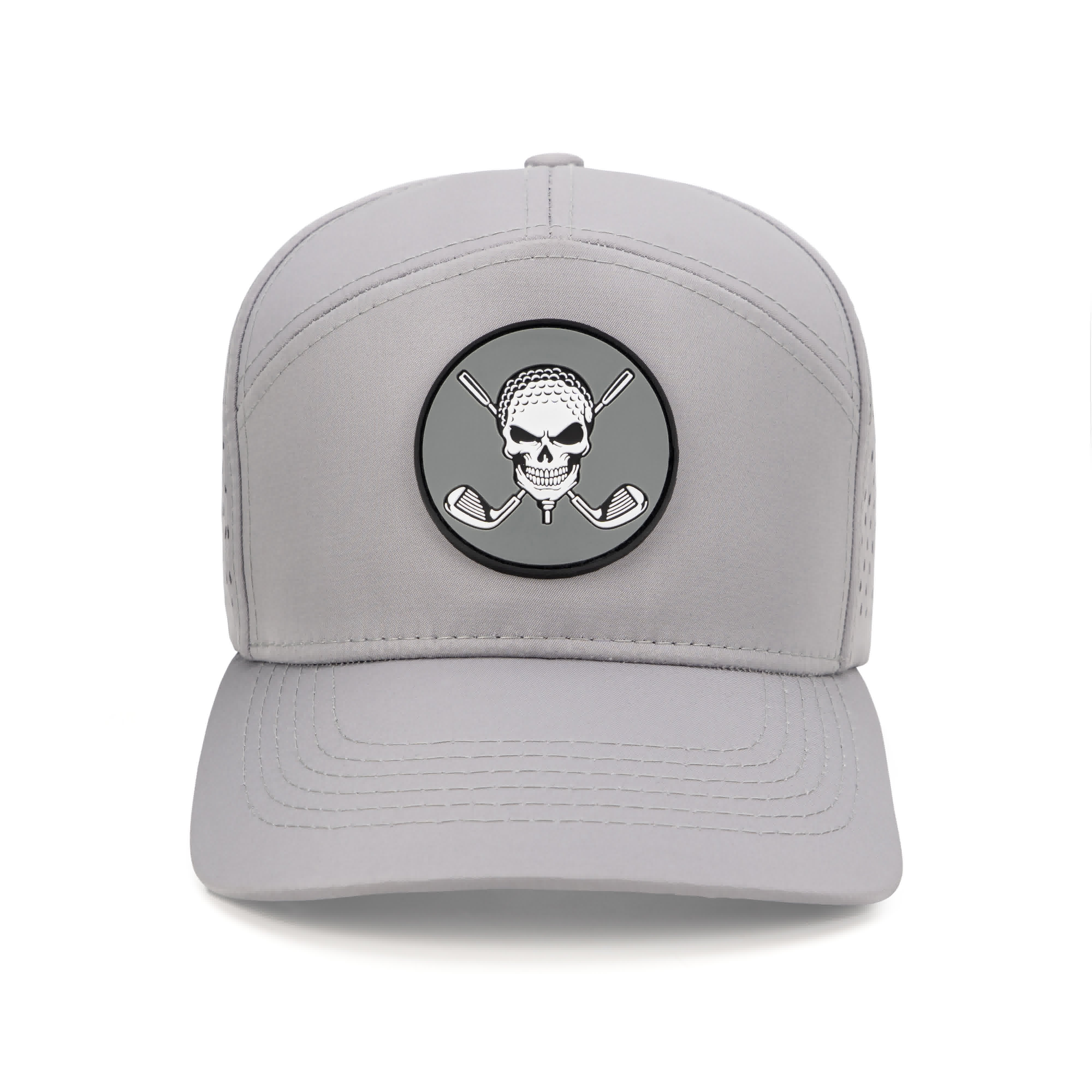 CA Golf Skull Grey/Grey Laser