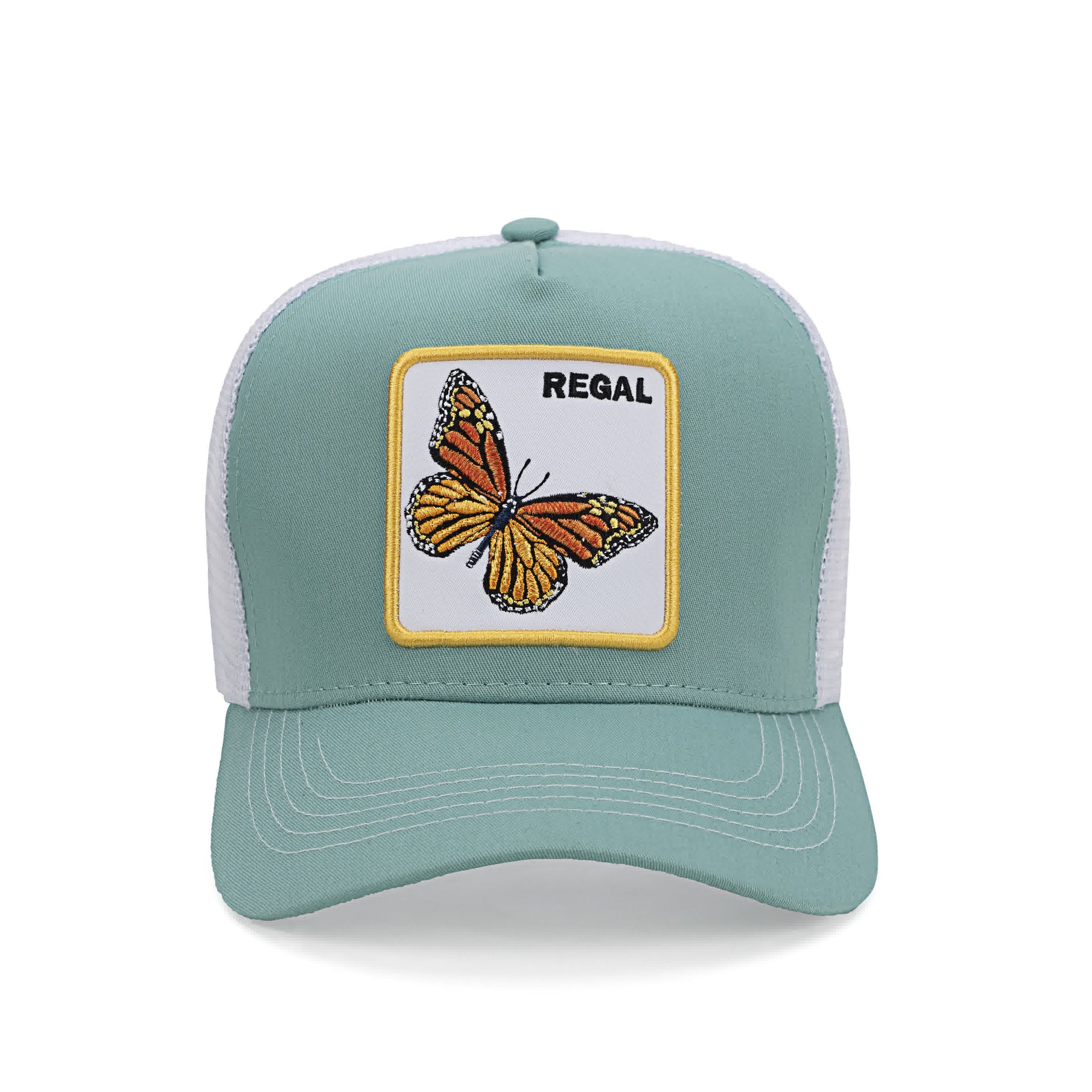 CA Monarch Sea Green/White