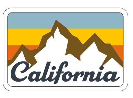 CA Peak Velcro Patch