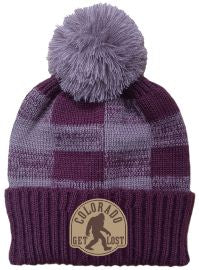 CO Bigfoot Plum Beanie