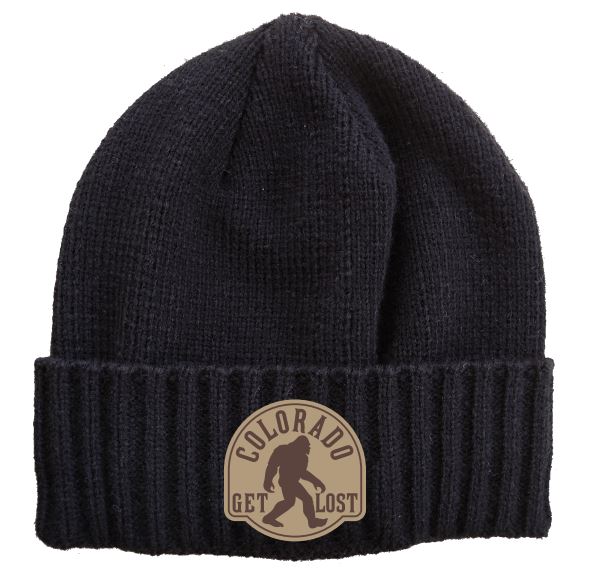 CO Bigfoot Black Beanie