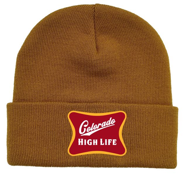 CO High Life Gold Beanie