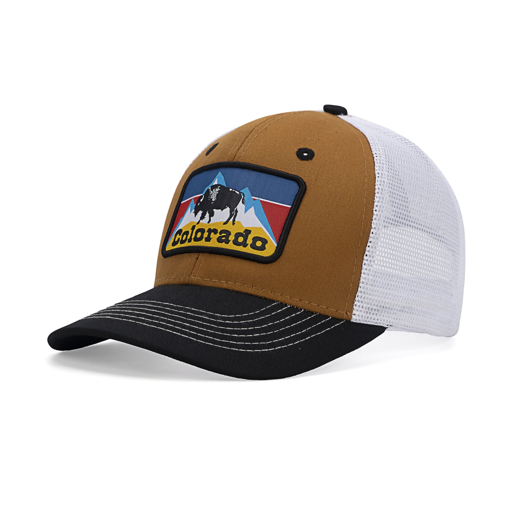 CO Bison Rust-Black-White