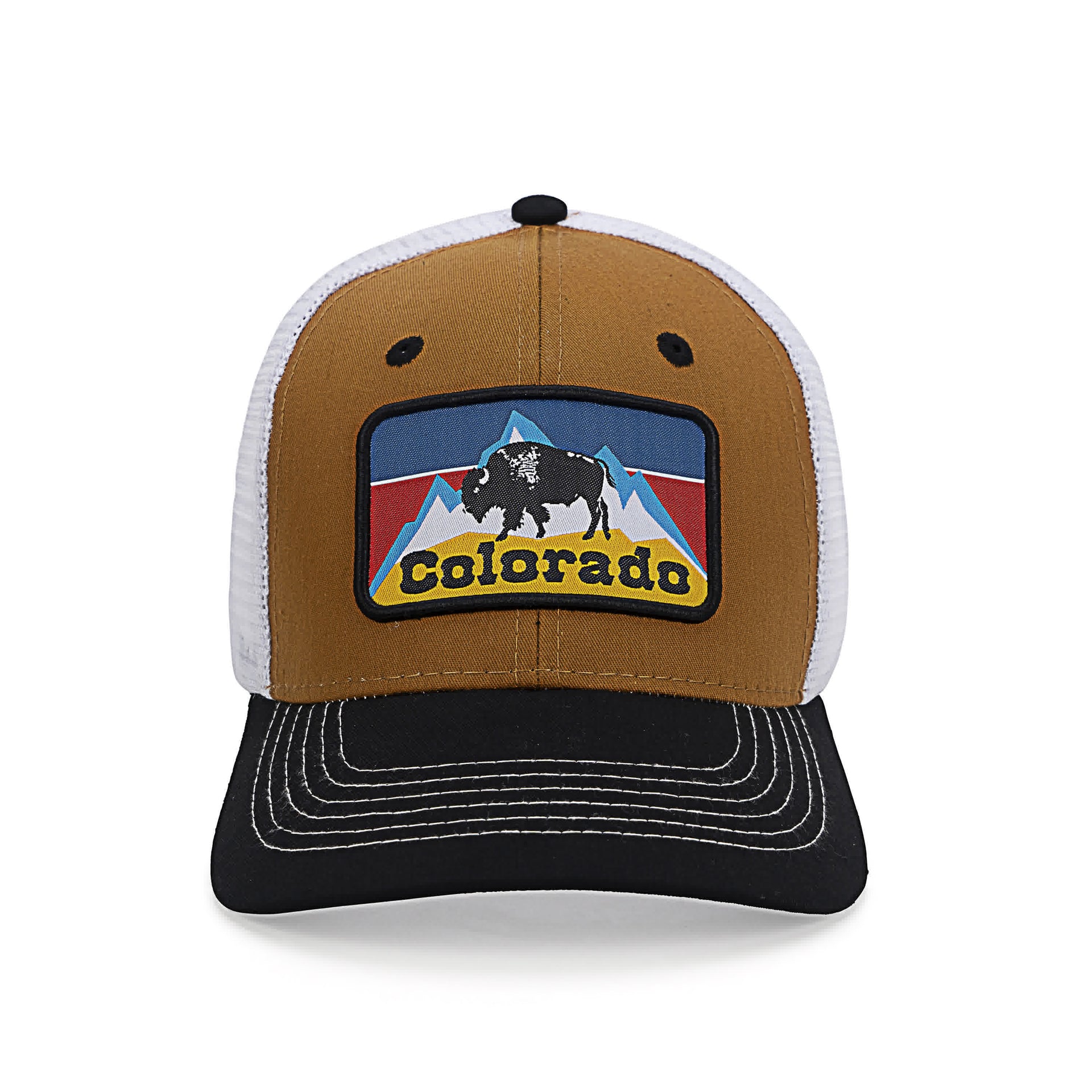 CO Bison Rust-Black-White