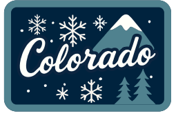 CO Snowflake Velcro Patch