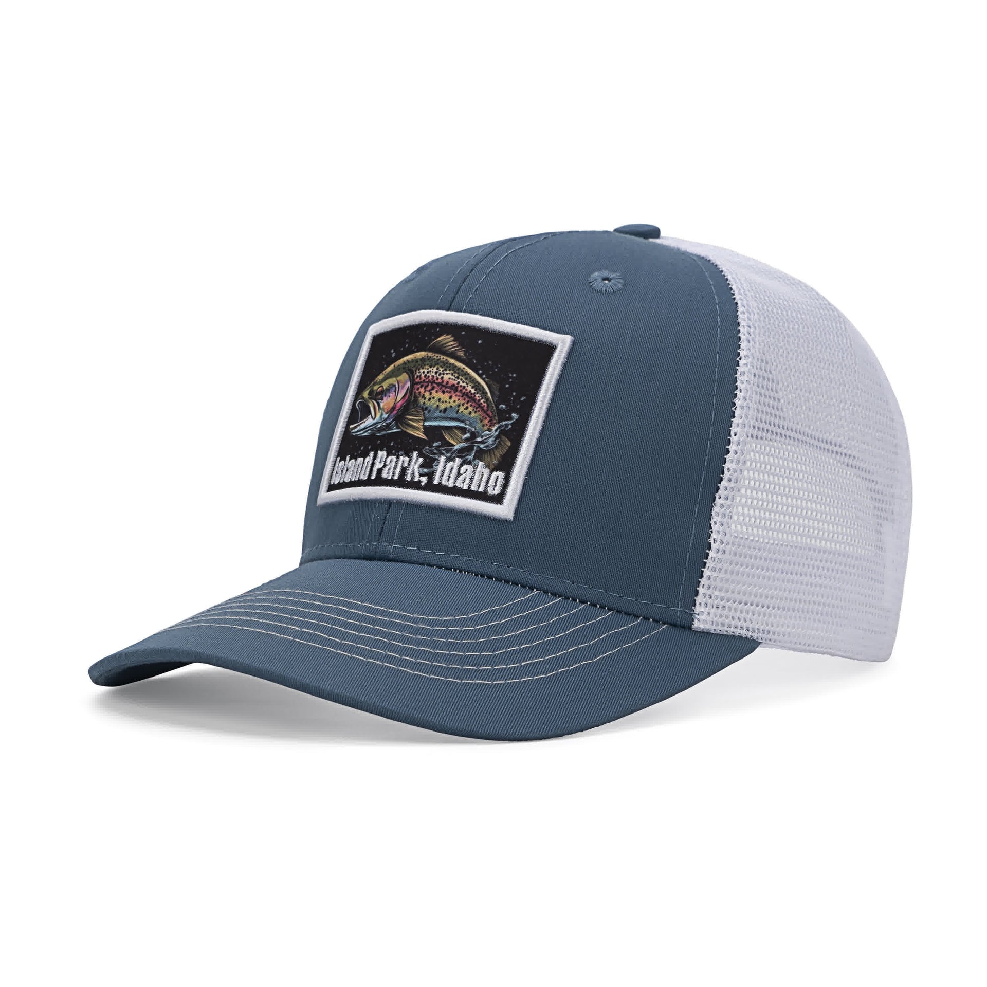 Island Park Trout Blue-White