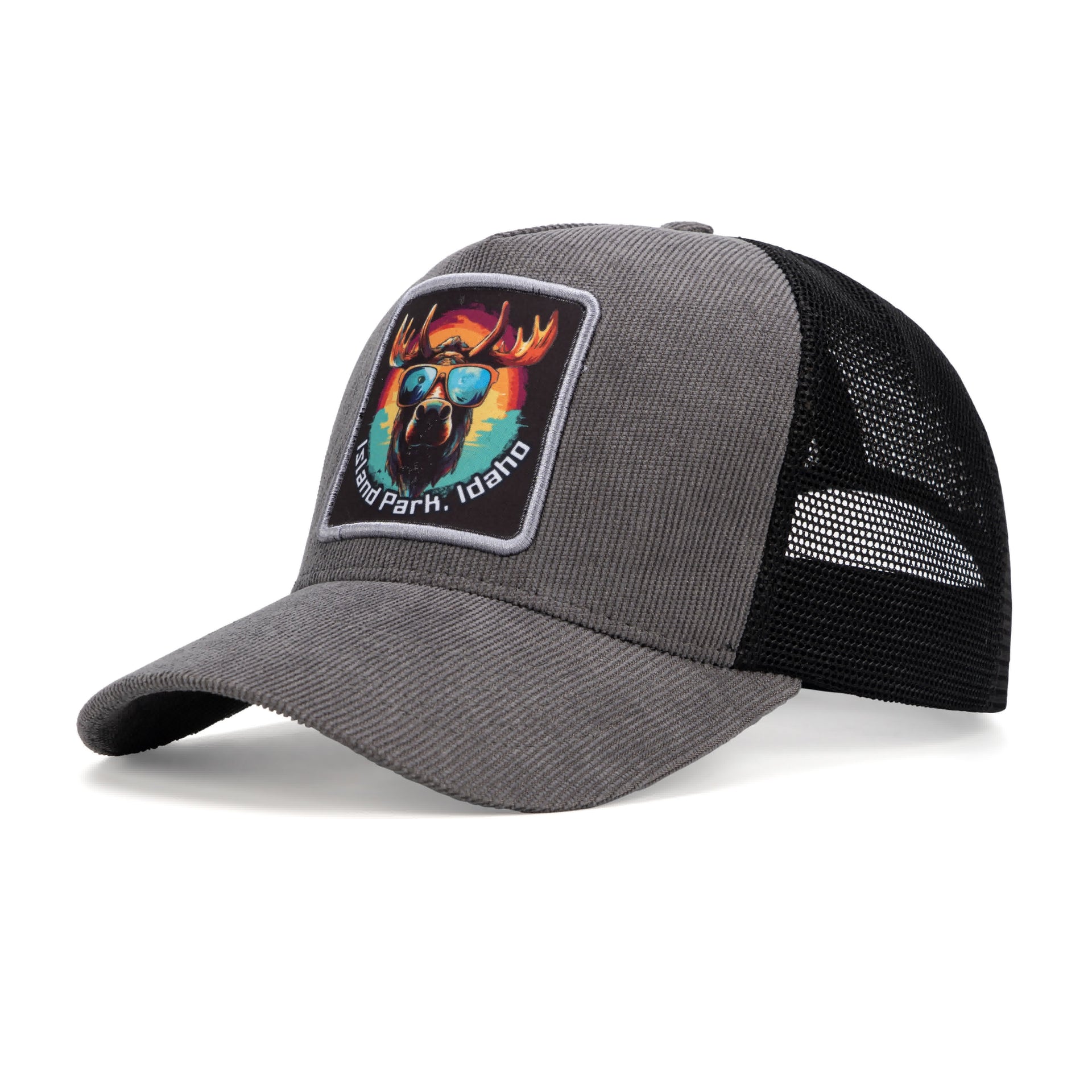 Island Park Moose Charcoal-Black