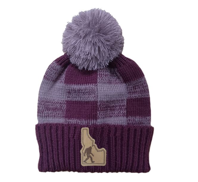 ID Bigfoot Plum Beanie