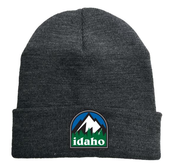 ID Mountain Charcoal Beanie