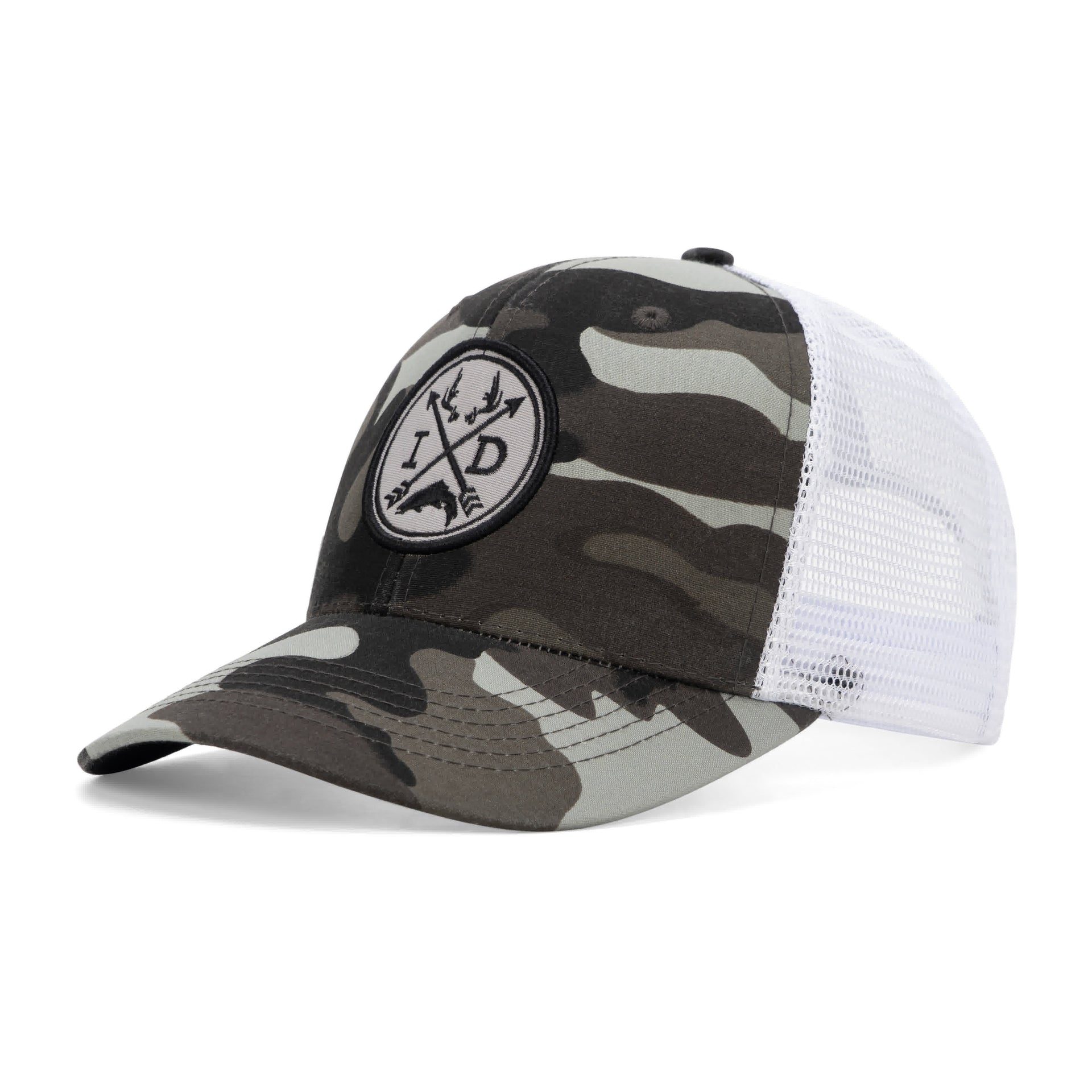 ID Arrows Grey Camo-White