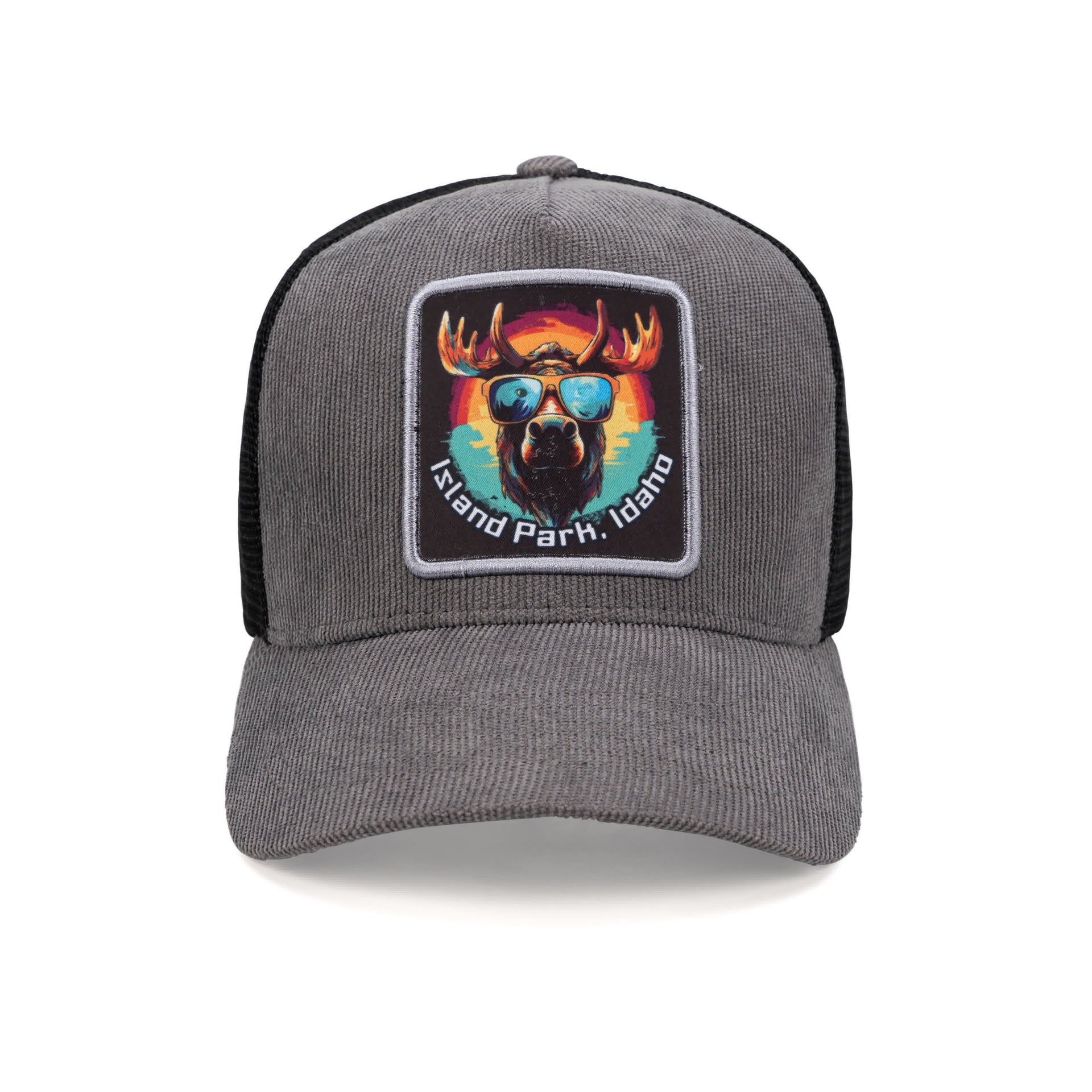 Island Park Moose Charcoal-Black