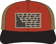 ID Fish Flag Orange