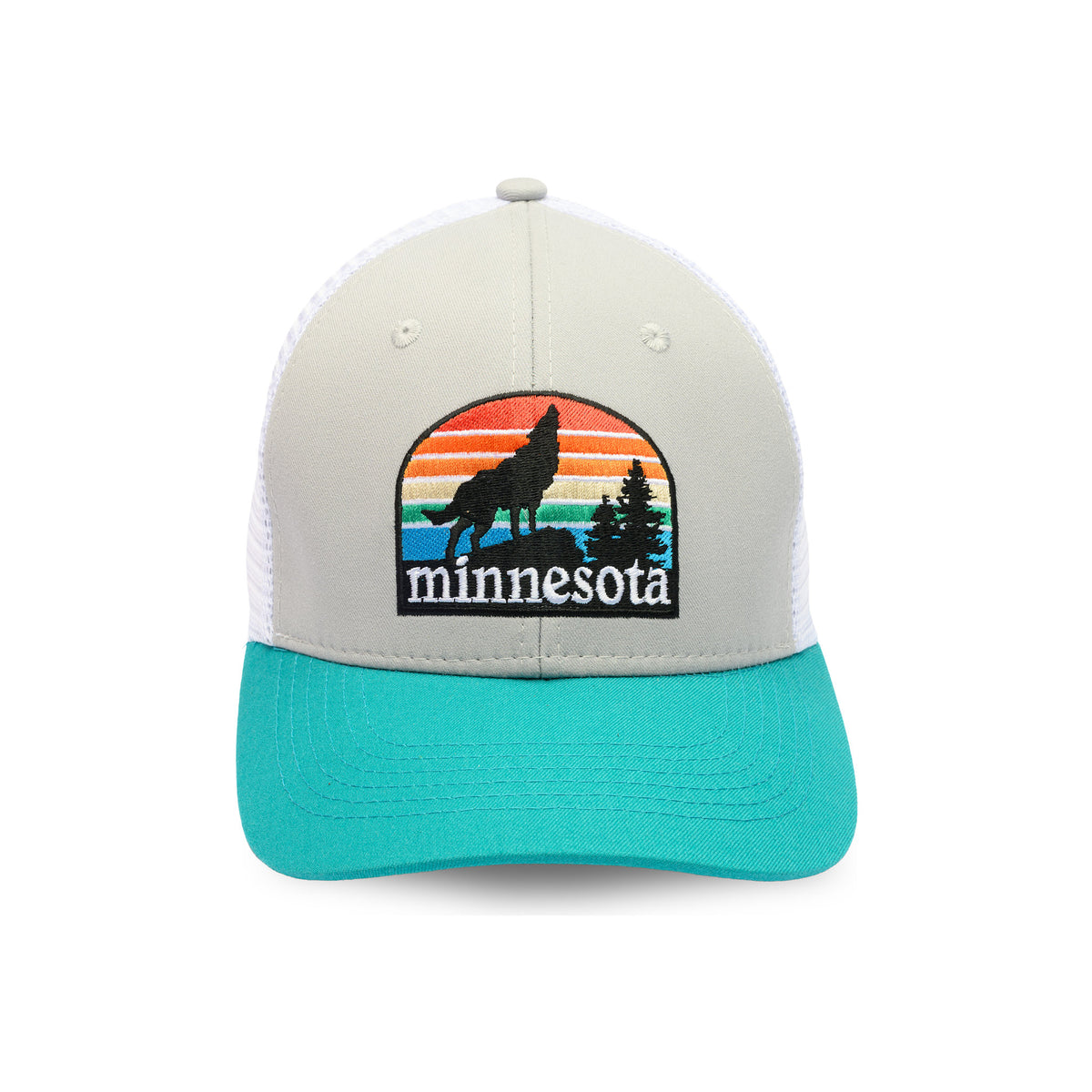 MN Wolf Sage/White